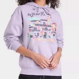 Disney’s Encanto Graphic Hoodie in Lavender Gray - Size XL